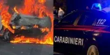 Accoltellato dall'ex della compagna che si è dato fuoco, il mistero sull'identità del 32enne in fin di vita: «Sono pilota dell'Aeronautica». Ma arriva la smentita