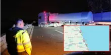Assalto portavalori in A14 direzione Pescara, l'esplosione del blindato poi la sparatoria: chiusa l'autostrada