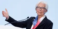 Lagarde: «Colpita dallo sviluppo economico e dalla gestione dei conti pubblici in Italia»