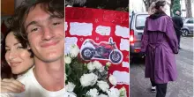 Evan Delogu, il funerale con rito ortodosso: la sorella Andrea «distrutta». Milly Carlucci: «Ballando? Nonostante le disgrazie si va in onda»