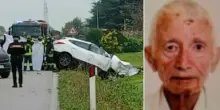 Germano De Luca, a 85 anni senza patente per vedere l?amata 90enne: l?ultimo viaggio prima dell'incidente
