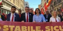 1 maggio, Schlein in piazza con la Cgil: "Andiamo a votare 5 sì ai referendum"