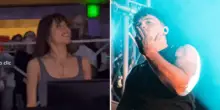 Angelina Mango spunta a sorpresa al concerto di Olly e si commuove tra il pubblico