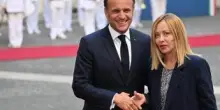 Italia-Francia, Meloni: "Con Macron rafforzato dialogo e coordinamento"