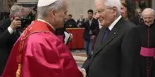 Mattarella in Vaticano, incontro con Papa Leone XIV