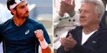 Musetti incanta contro Alcaraz, Dustin Hoffman lo applaude: "Wow" - Video
