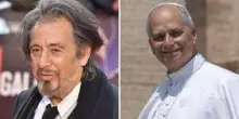 Al Pacino incontra Papa Leone XIV in Vaticano