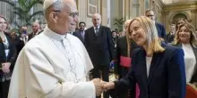 Giorgia Meloni da Papa Leone XIV in Vaticano