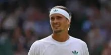 Zverev choc dopo il ko a Wimbledon: "Mi sento solo nella vita, sono vuoto"