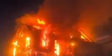Cuneo, incendio in una palazzina a Cherasco