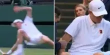 Wimbledon, Sinner e l'infortunio al gomito: cosa è successo