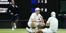Wimbledon, Sinner ai quarti: Dimitrov prima domina, poi si ritira