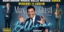 Max Giusti porta in scena 'Bollicine' all'Auditorium Parco della Musica