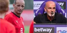 Allegri esclude la Fiorentina dalla corsa Champions, Pioli risponde 'al veleno'