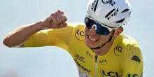 Tour de France, Pogacar domina cronoscalata e consolida maglia gialla
