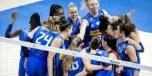 Italia vince Nations League, azzurre battono Brasile 3-1 in finale