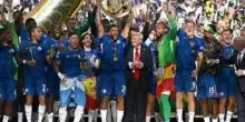 Trump alla premiazione del Mondiale per Club, il figlio: "Per loro era un onore"