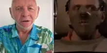 Anthony Hopkins prova la maschera viso di Kim Kardashian ed è subito... Hannibal Lecter