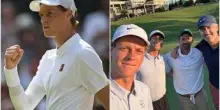 Sinner passione... golf: Jannik in campo con Vagnozzi e Cahill