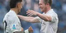 Napoli, buona la prima: McTominay e De Bruyne stendono il Sassuolo