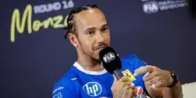 Hamilton: "Gp Monza, penalizzazione eccessiva. Fin qui con la Ferrari una corsa su montagne russe"