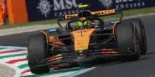 Gp Monza, Norris vola davanti a Leclerc nella terza sessione di libere. Hamilton insegue