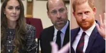 Harry, William e Kate omaggiano la regina Elisabetta ma non si incontrano