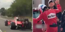 In autostrada con una Formula 1, arrestato il 'pilota fantasma'