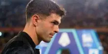 Milan, lesione per Pulisic