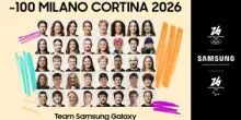 Samsung celebra countdown verso Milano Cortina 2026 e svela team 'Samsung Galaxy'