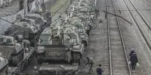 Partigiani filo-ucraini sabotano ferrovia nel Donbass