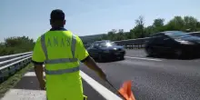 Incidente su Grande raccordo anulare di Roma, traffico bloccato
