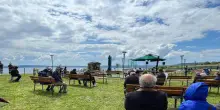 Avvocato veggente Trevignano, su statua un mix di Dna