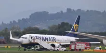 Incendio su un volo Ryanair a Palma di Maiorca, 18 feriti lievi