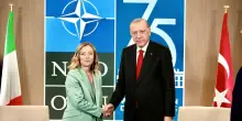 Meloni riceve Erdogan, al via vertice Italia-Turchia