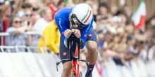 Europei di ciclismo: Ganna argento nella crono, oro Evenepoel