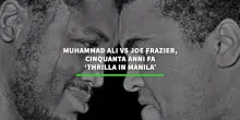 Muhammad Ali contro Joe Frazier, 50 anni fa 'Thrilla in Manila'