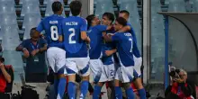 Europei Under 21: tris di Baldini, l'Italia batte 4-0 la Svezia