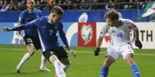 Calcio: qualificazioni ai Mondiali, l'Italia fa tris in Estonia e blinda il secondo posto