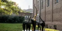 Gianfranco Meggiato, omaggio a Giotto con Il Bacio di Giuda