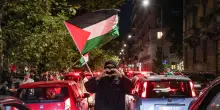 A Milano i manifestanti pro Palestina ripartono in corteo