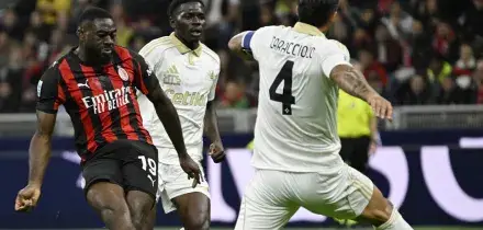 Serie A: in campo Milan-Pisa 1-1  DIRETTA