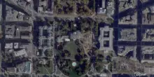 Dai satelliti le immagini della demolizione della East Wing della Casa Bianca