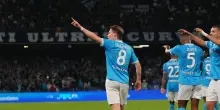 Il Napoli vince il big match con l'Inter e va in testa