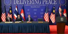 Firmato accordo di pace Thailandia-Cambogia con Trump