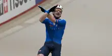 Ciclismo: immenso Viviani, oro mondiale all'ultimo sprint