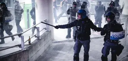 ProPal nella stazione di Porta Susa,  tensioni con le forze ordine