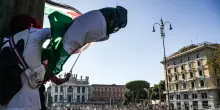 Marea pro Pal invade Roma, gli organizzatori: 'Siamo un milione'