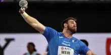 Atletica: Golden Gala; Weir 2/o nel getto del peso, Fabbri 7/o