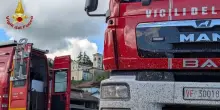 Esplosione in una fabbrica di fuochi d'artificio a Napoli, nessuna vittima